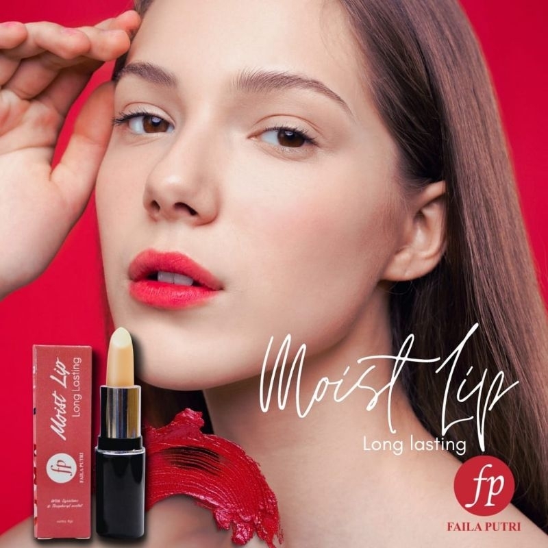 FP MOIST LIP LONG LASTING BPOM bibir pink alami