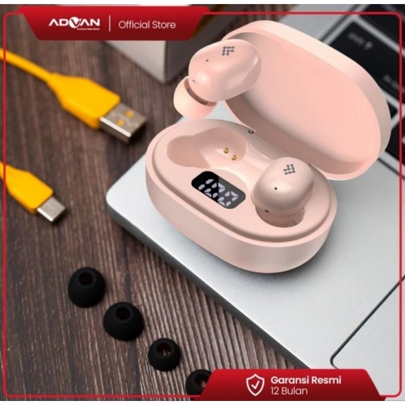 Advan Start Go Supreme Bass Tws Wireless Earphone