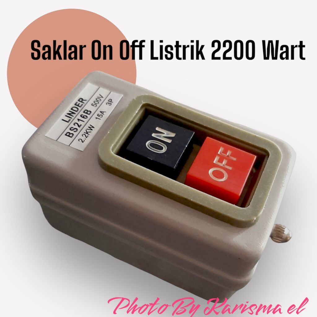 Saklar On Off Listrik Besar 2200 watt