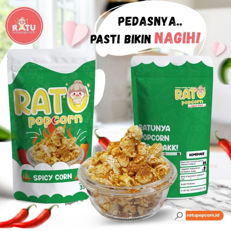 

Popcorn Spicy by Ratupopcorn 35g