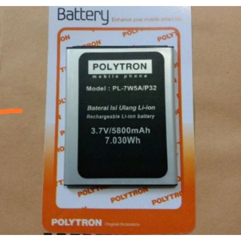 Batre batre batere Polytron Rocket R2509 T6 PL-7W5A /P32 Original Batterai Hp