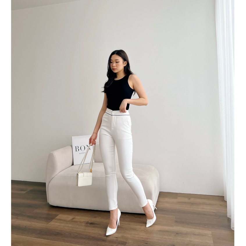 [ Marveile ] Lavie Skinny Pants / Celana Panjang Wanita