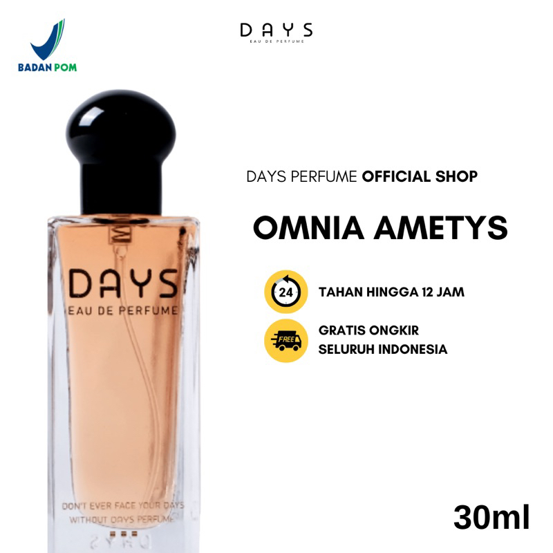 DAYS PARFUM BULGARI OMNIA AMETHYSTE / DAYS PARFUME / DAYS PERFUME / MINYAK WANGI PRIA / MINYAK WANGI