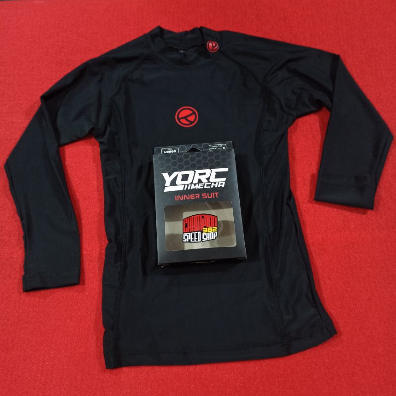 Long Sleeve Baselayer Base Layer Motor Top Inner Suit Yorc Mecha RC Motogarage