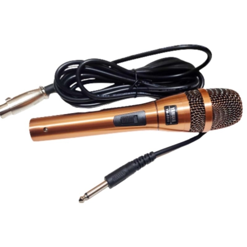 mic kabel YAMAHA YM-8800 Microphone terbaru &amp; terlaris warna gold