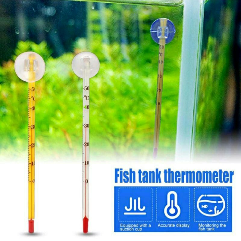 Thermometer Aquarium / Aquascape / Pengatur suhu air Stick