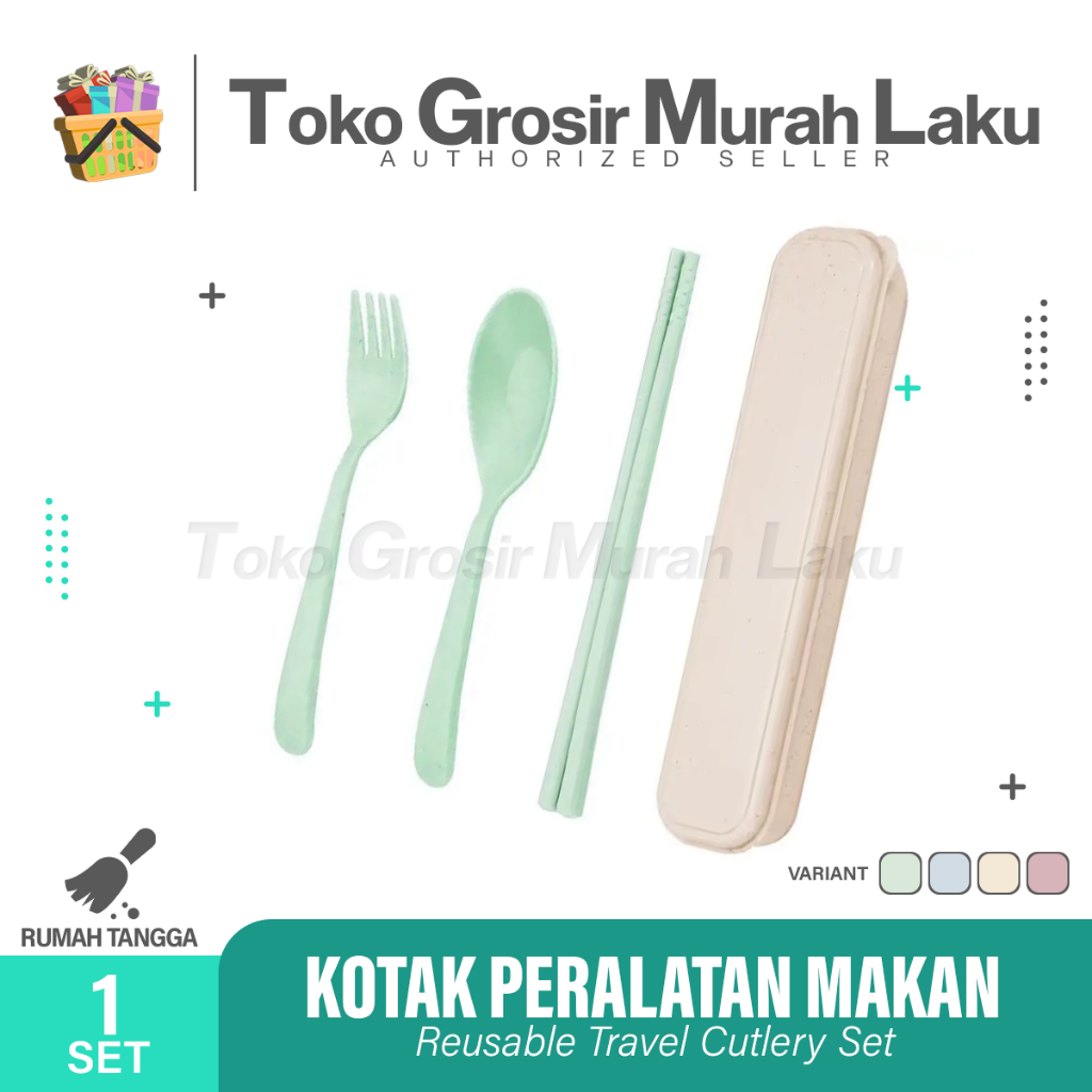 SENDOK SET GARPU SUMPIT SENDOK BAHAN JERAMI KOTAK SENDOK SET 3 in 1