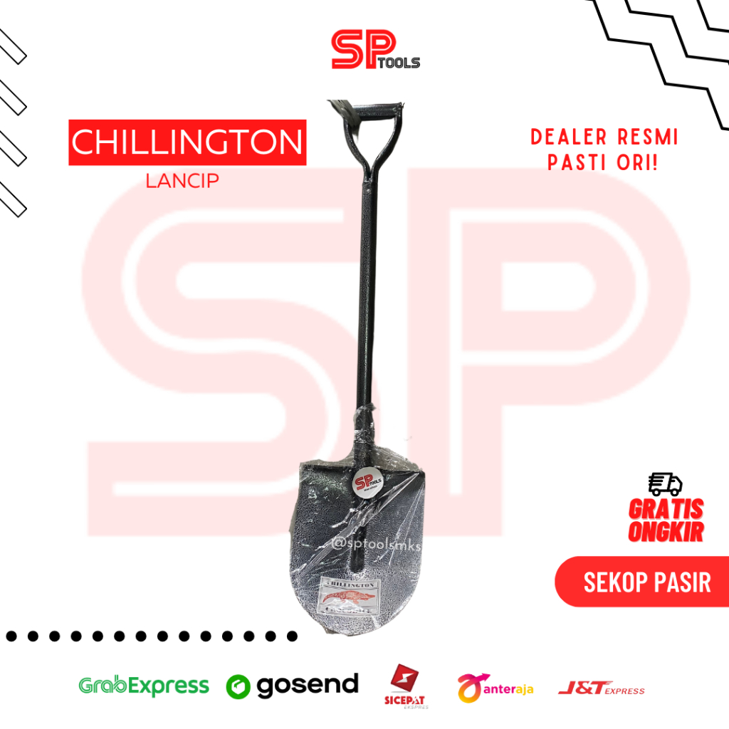 SEKOP / SKOP PASIR LANCIP CHILLINGTON CROCODILE