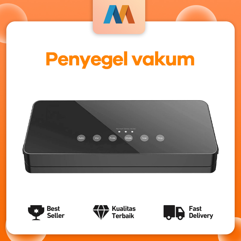 Mukava Portable Food Vacuum Sealer - VM2 Vakum Makanan Portable Untuk Makanan Basah dan Kering VM2