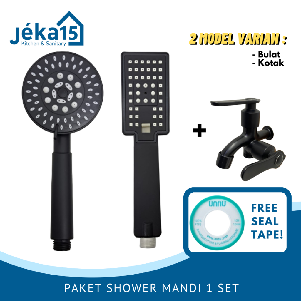 PAKET SHOWER MANDI  1 SET | HANDSHOWER + KRAN CABANG