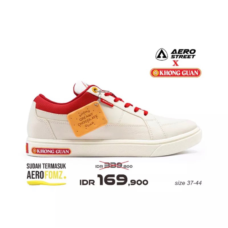 Aerostreet x Khong Guan/ Change Colour/ ABC/ Shinchan/ Tango/ 2D Hoops Low/ KFC/ Paddlepop [100% ORI