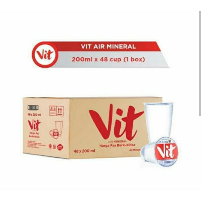 Air Mineral Vit Cup 1Dus isi 48