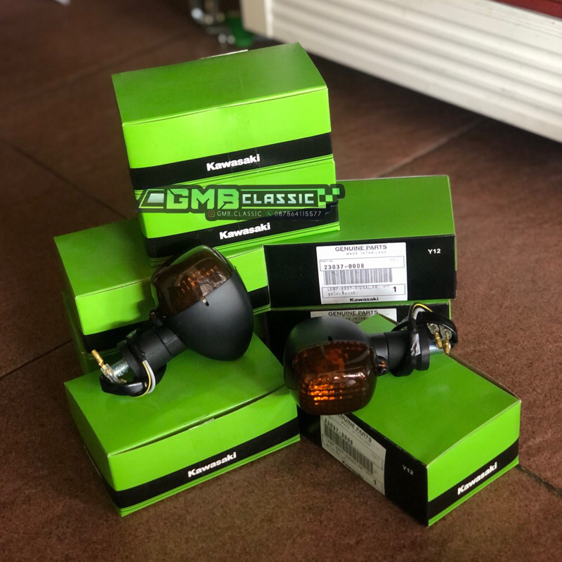 Riting ninja rr original kawasaki lampu sein ninja rr