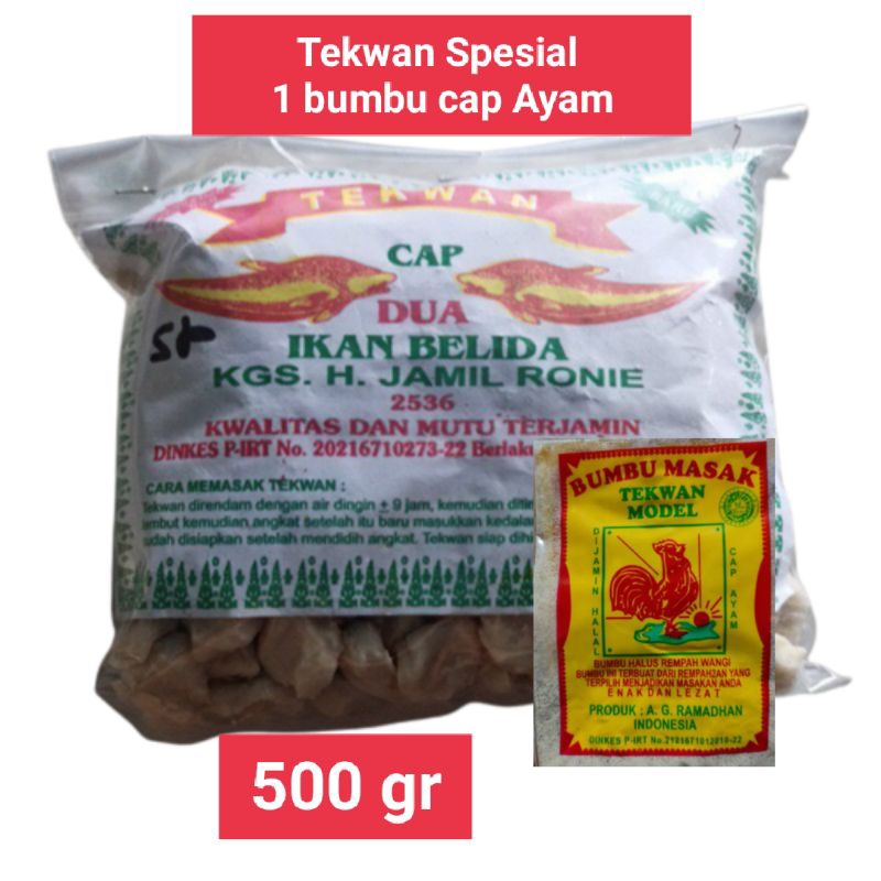 

500 gr tekwan kering ikan super palembang + bumbu / tekwan frozen / tekwan vacum / tekwan palembang