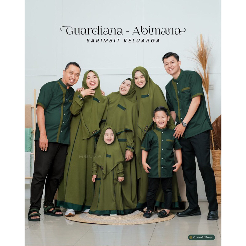 Guardiana-Abimana by Mouza/Sarimbit lebaran/Sarimbit Keluarga/Sarimbit terbaru/Sarimbit Mouza