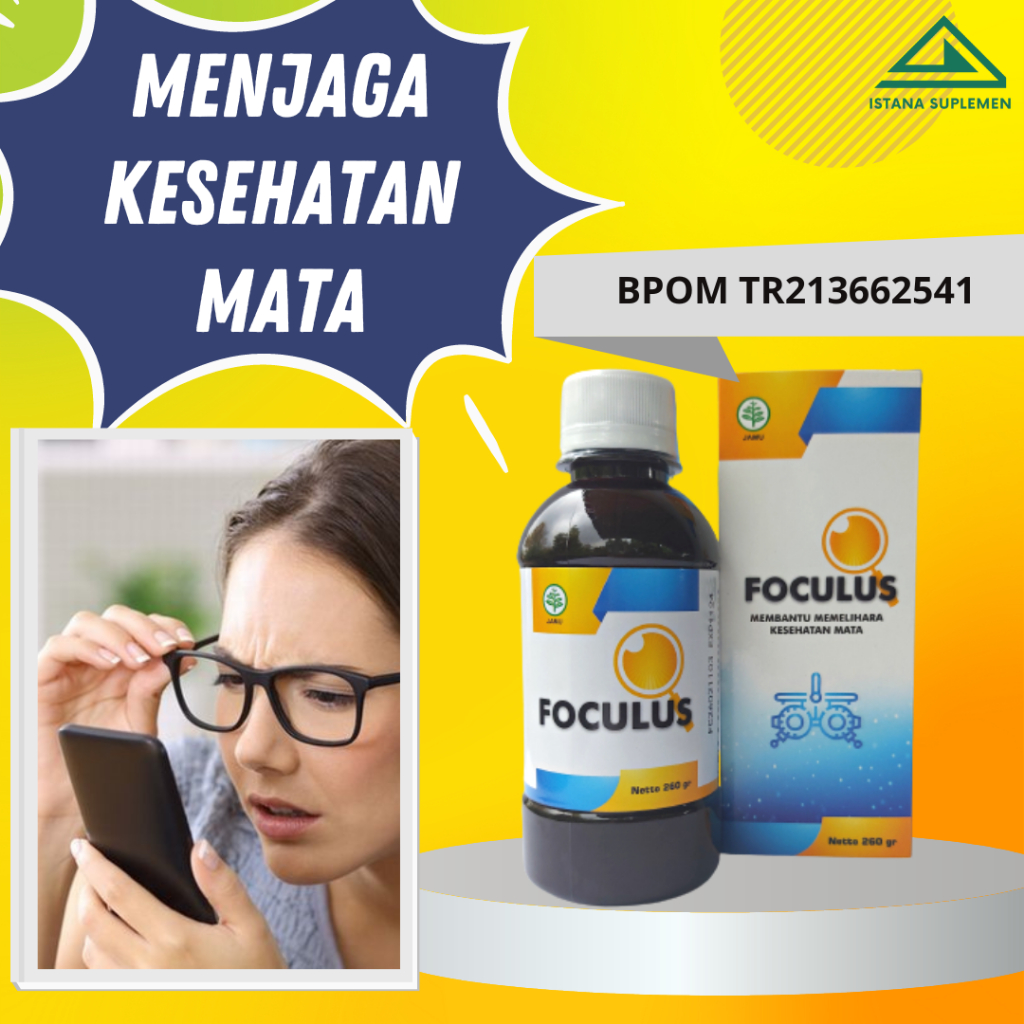 Obat Mata Minus Dan Silinder Foculus Vitamin Mata Minus Dan Silinder Herbal Obat Mata Katarak Eyefit