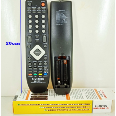Remote Remot Multi TV LCD LED POLYTRON C-Vision GS-L1001+1
