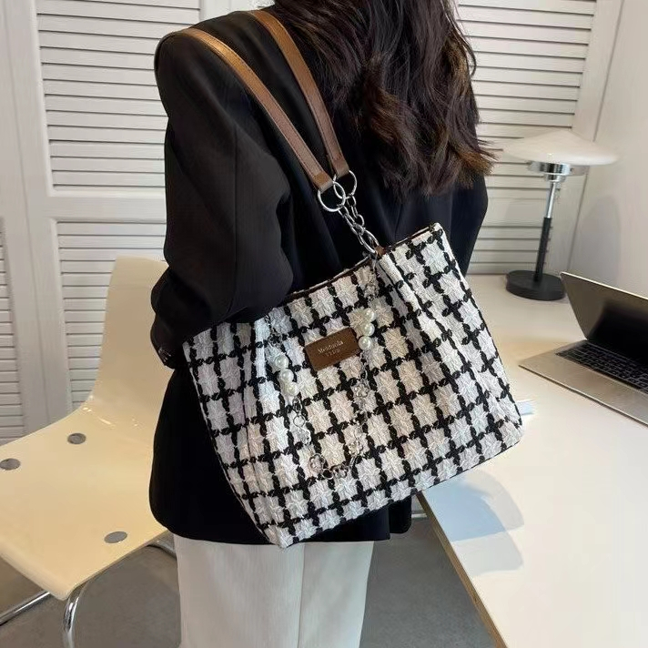 BJ32181 - WHITE/COFFEE/BLACK - TAS BAHU SHOULDERBAG TAS WANITA FASHION IMPORT MODIS ELEGAN TERMURAH TERLARIS TERBARU BAGSTORE JAKARTA TAS BATAM LT2181