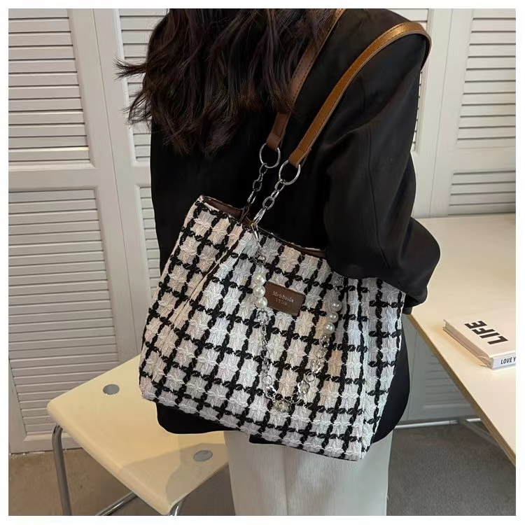 BJ32181 - WHITE/COFFEE/BLACK - TAS BAHU SHOULDERBAG TAS WANITA FASHION IMPORT MODIS ELEGAN TERMURAH TERLARIS TERBARU BAGSTORE JAKARTA TAS BATAM LT2181