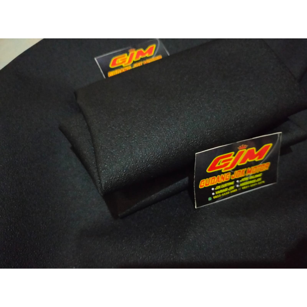 Kulit jok motor polos sarung jok motor polos amplas