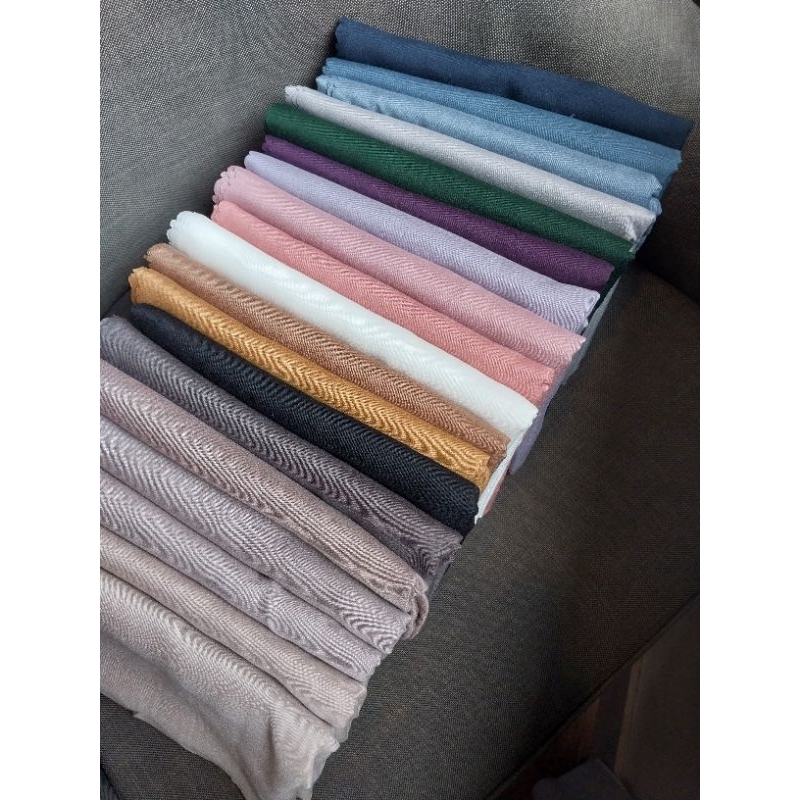 Hijab segiempat voal ultrafine original lasercut [Vol. 2]