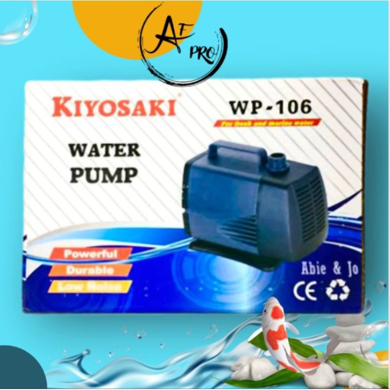 PROMO MURAH Pompa kolam Koi Air mancur KIYOSAKI WP 106