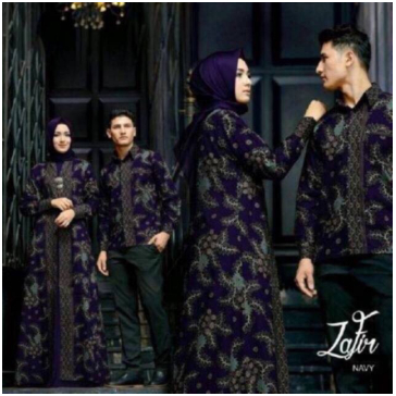 Batik Couple ZAFIR - baju batik - couple - couple batik - couple pasangan - couple set - baju pasang
