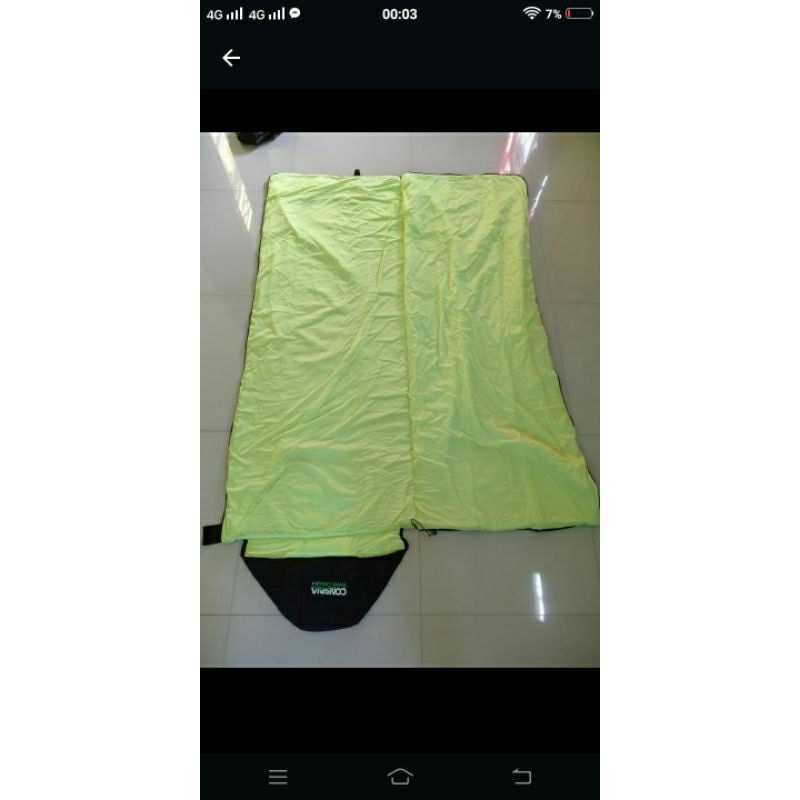 sleeping bag consina