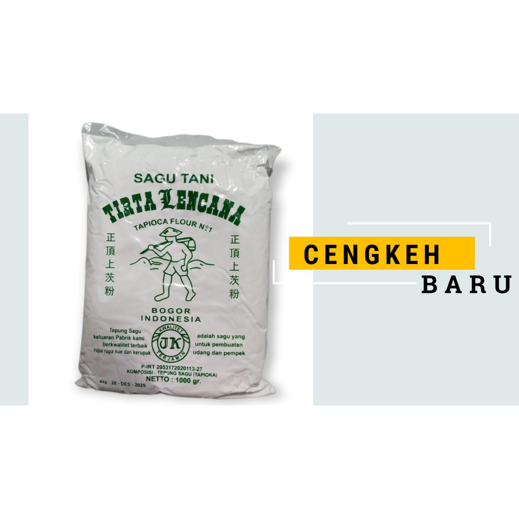 

025 TEPUNG SAGU TANI TIRTA KENCANA FREE KARDUS PACKING