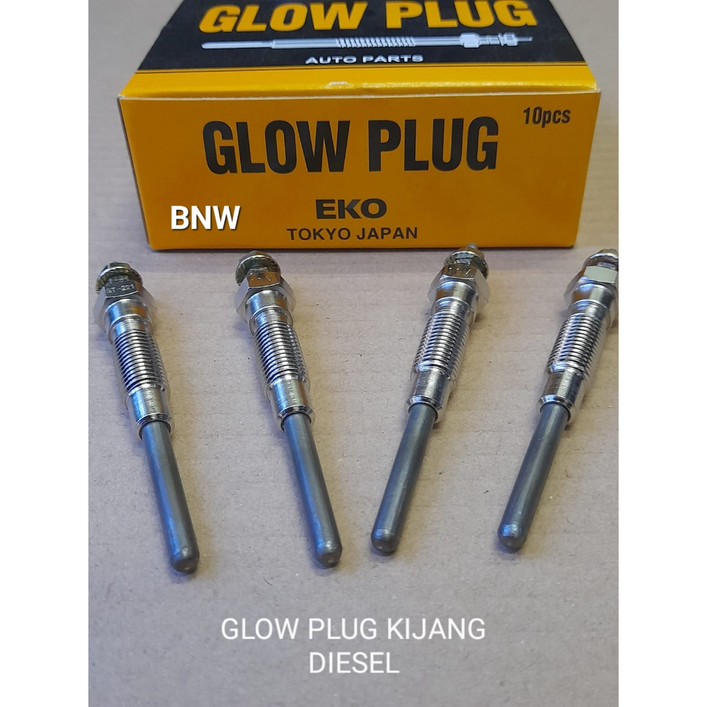 BUSI PEMANAS GLOW PLUG TOYOTA KIJANG DIESEL 2L HKT PT-151BEST QUALITY