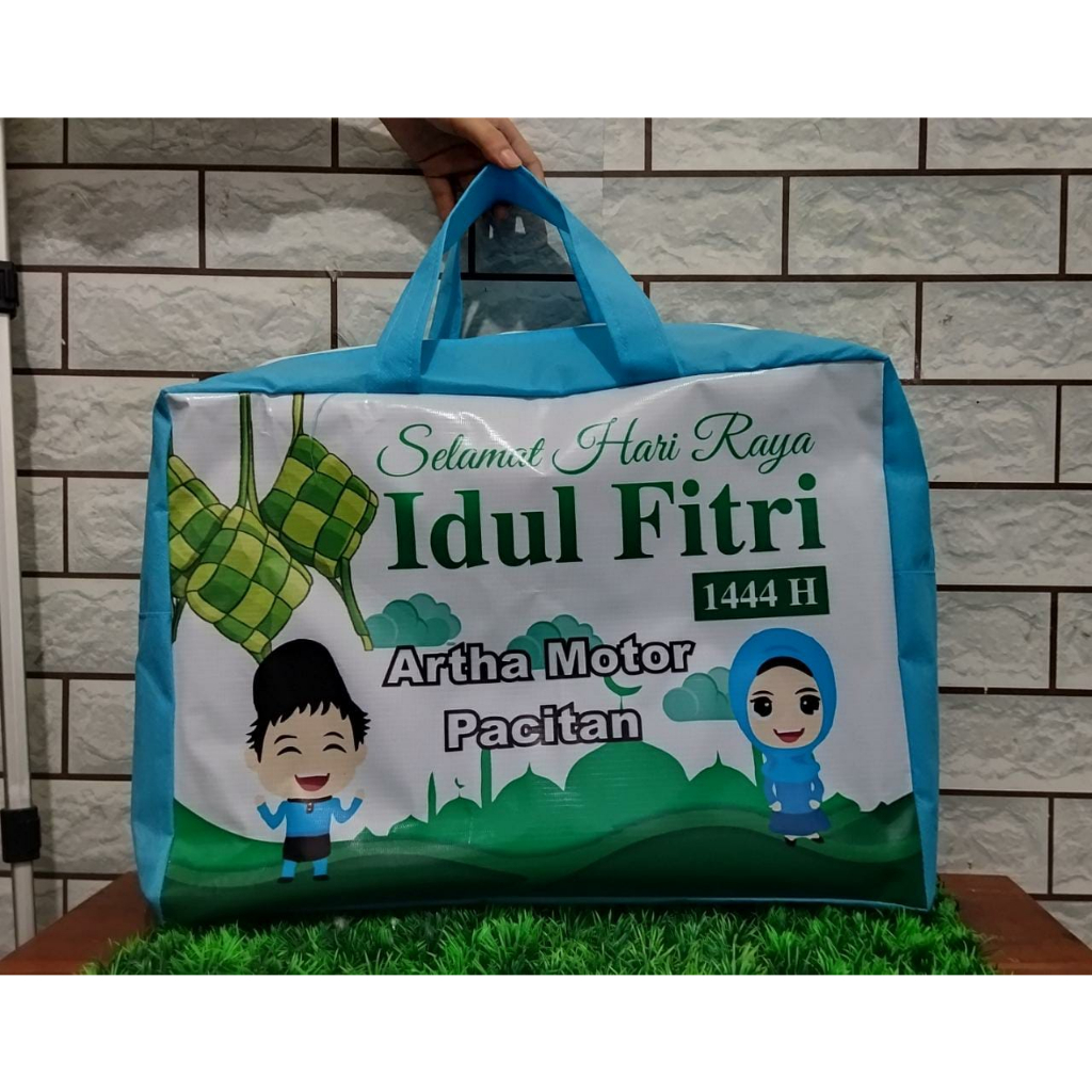 TAS RESLETING / HAMPERS LEBARAN / TAS PARCEL LEBARAN