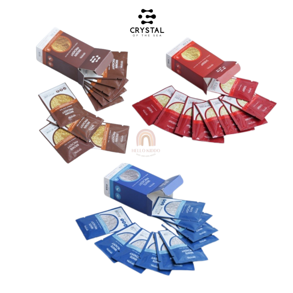 CRYSTAL OF THE SEA KEMASAN SACHET / TERI BUBUK / UDANG BUBUK