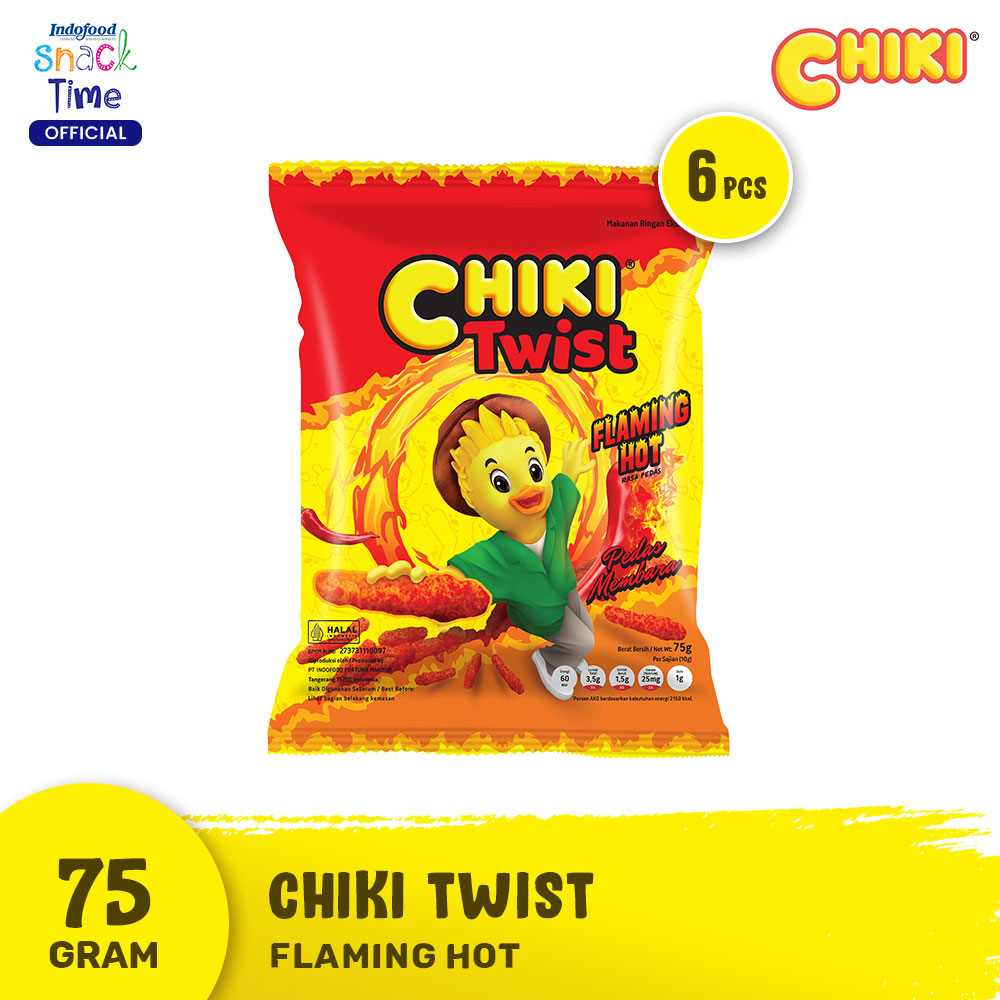 

Chiki Twist Flaming Hot 75 Gr - 6 Pcs