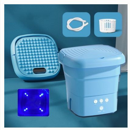 WTW11 Mesin Cuci Mini Portable Mesin Cuci Lipat Mini Folding Portable Washing Machine Mesin Cuci Kecil