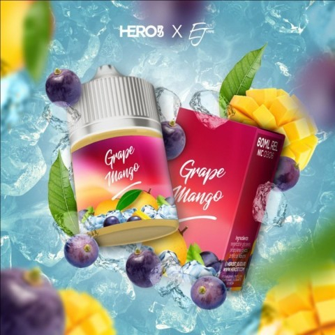 GRAPE MANGO 60ML BY HERO57 LIQUID