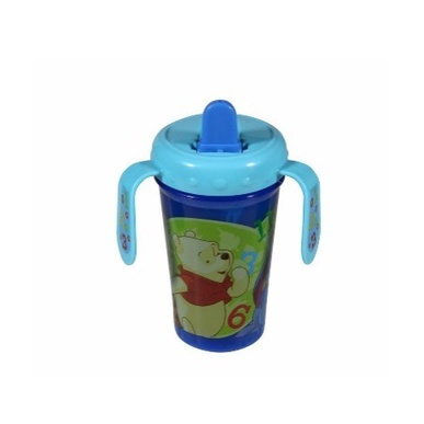 Winnie The Pooh 2 Handle Sip And Seal Cup botol minum spout gagang