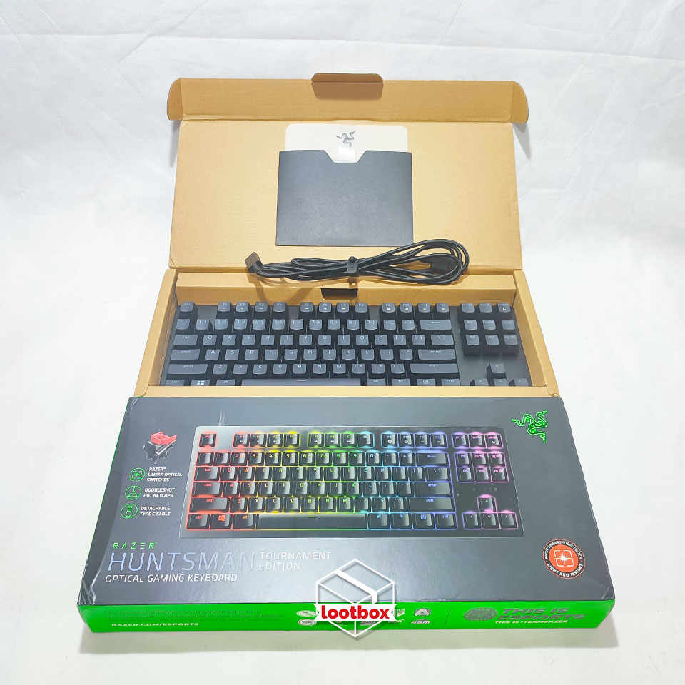 Keyboard USB Gaming Mechanical Razer Huntsman TE Optical [SECOND]