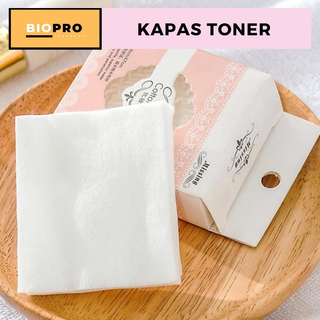 Kapas Toner Cotton Pads 40 Lembar / Kapas Tipis Make Up / Kapas Pembersih Toner Wajah