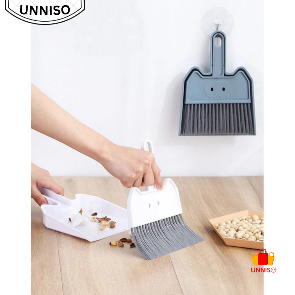 UNNISO - Sikat Sapu Sekop Mini Premium /Mini Broom