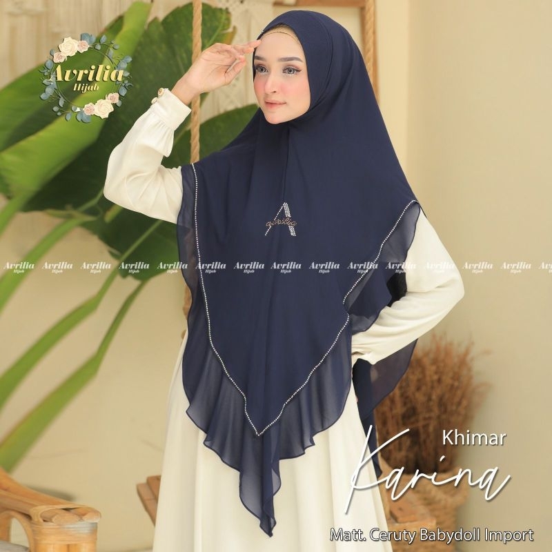 Khimar Karina ori Avrilia hijab