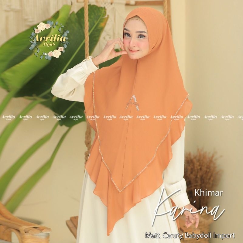 Khimar Karina ori Avrilia hijab