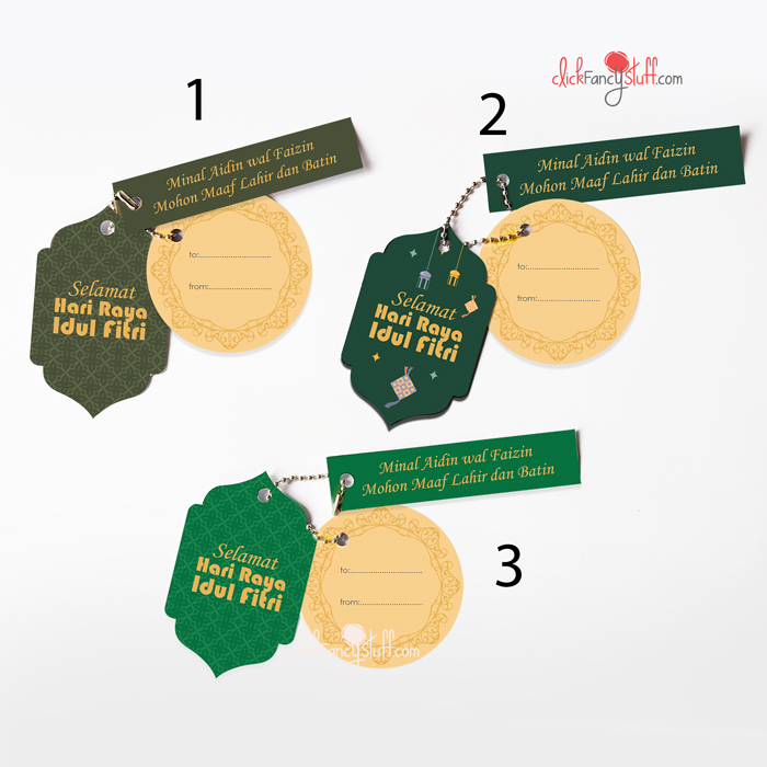 

Hangtag Lebaran Kartu ucapan Selamat Hari Raya Idul Fitri