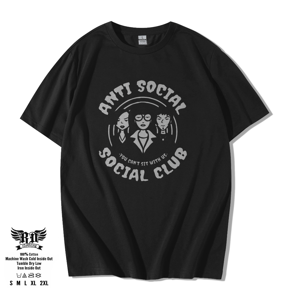 kaos anti social social club / baju anti social social club / kaos oversize