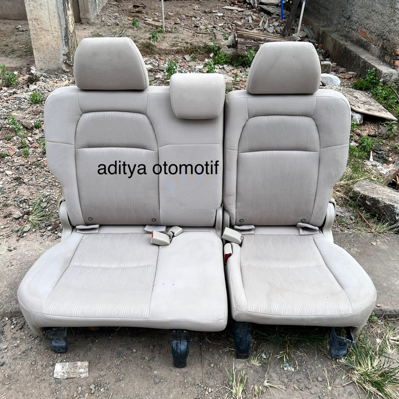 jok tengah honda mobilio krem original