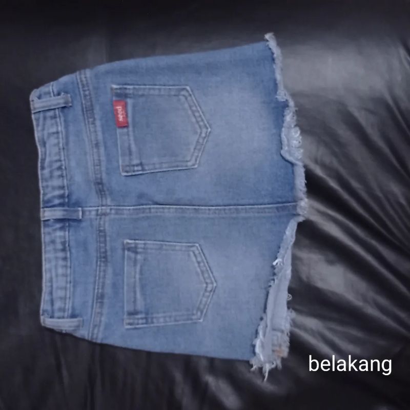rok jeans anak perempuan, skirt