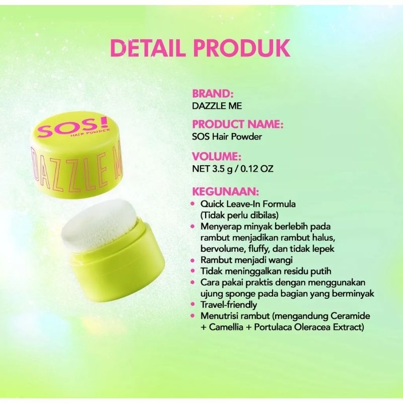 DAZZLE ME SOS! HAIR POWDER