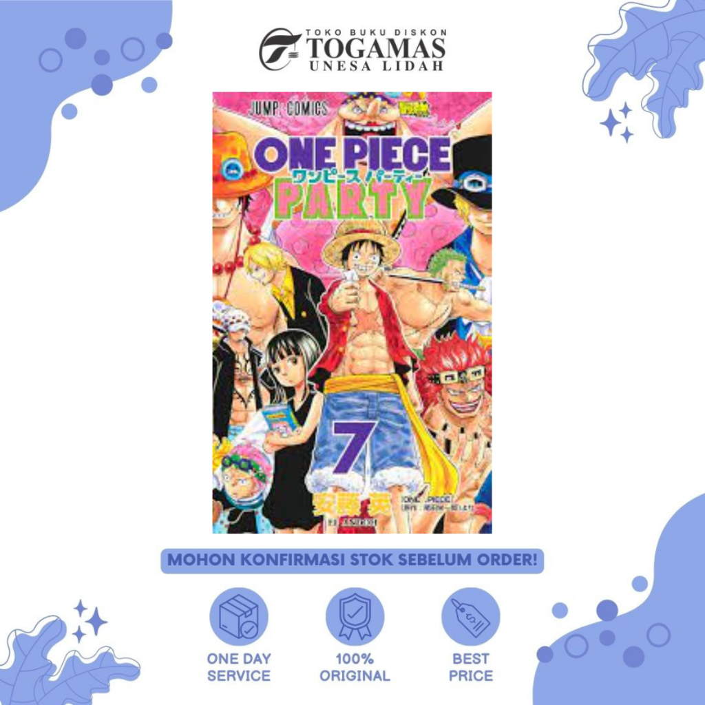 PRE ORDER KOMIK ONE PIECE 96, 97, 98, 99, 100, 101,102 // ONE PIECE PARTY / LIGHT NOVEL ONE PIECE: DEFEAT THE PIRATE GANZACK KARYA EIICHIRO ODA