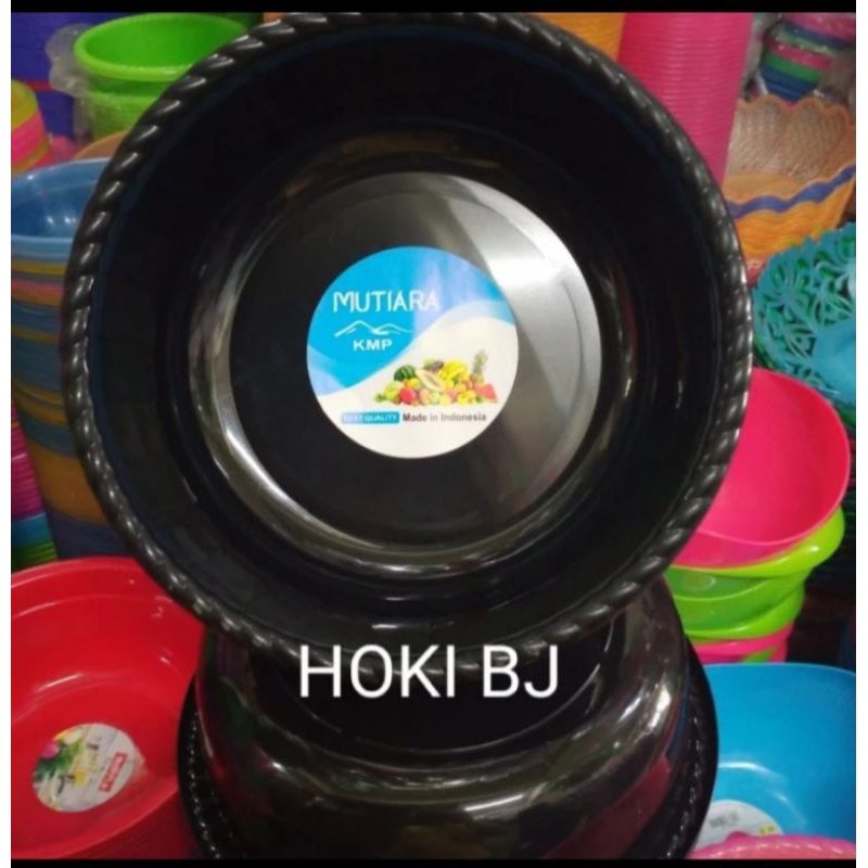 Baskom Plastik Hitam Besar  Merek KMP 14