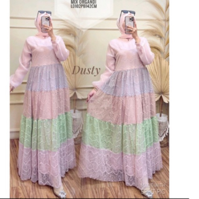 Dress brukat cantik …