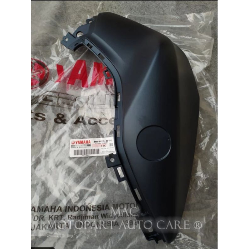 COVER SIDE B8D-F4139-00-P2 COVER TANGKI KANAN MT15 BIRU DOFF PART ORIGINAL YAMAHA
